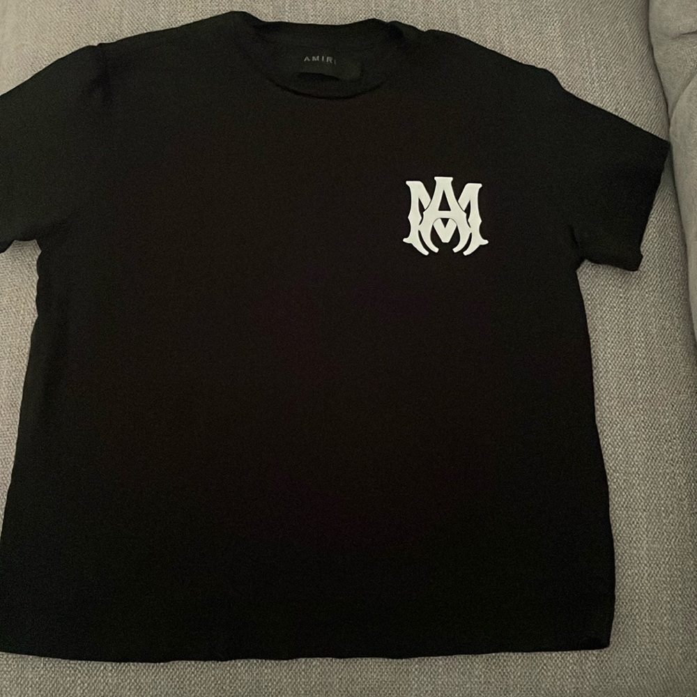 Authentic Amiri T-Shirt black size 6 boys